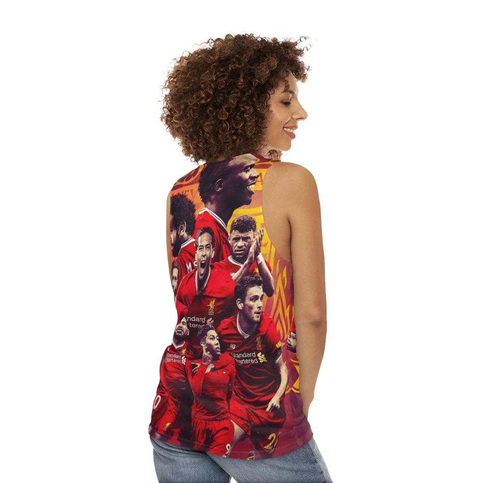 Liverpool FC Unisex Tank Top - women back