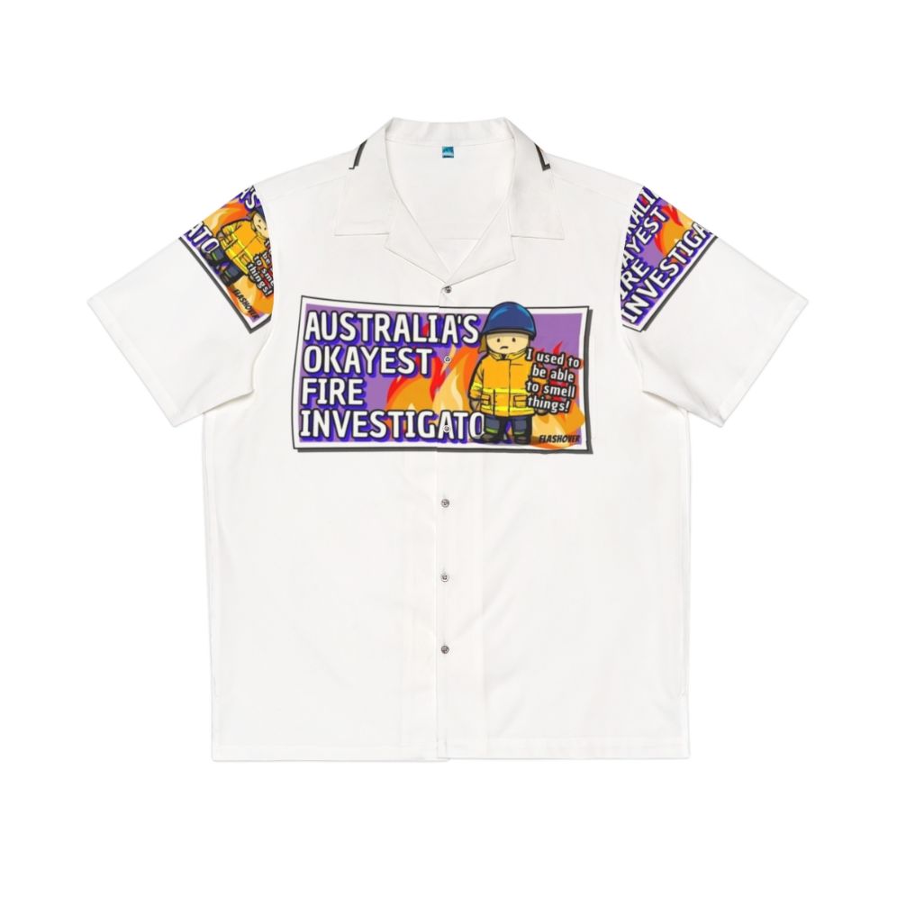 Australian Fire Investigator Rural Hawaiian Shirt