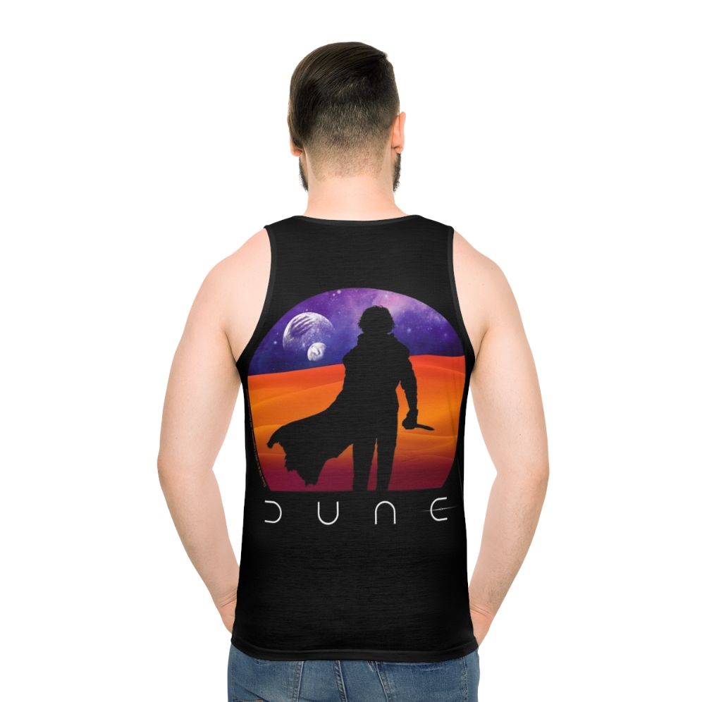 Dune Muad'Dib Unisex Tank Top - men back