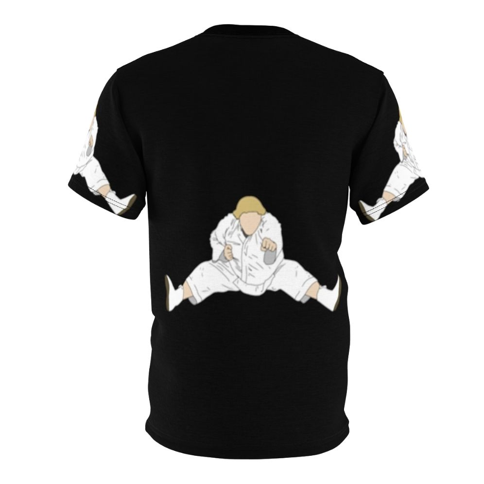 Commemorative Chris Farley "Beverly Hills Ninja" Tribute T-Shirt featuring the iconic comedy legend - Back