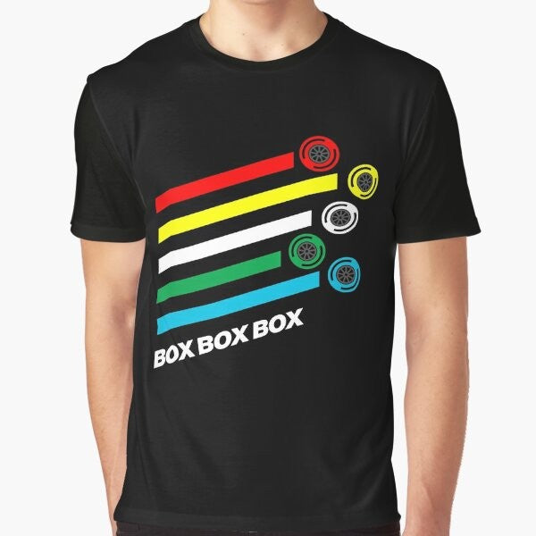 Formula 1 Tyre Compound Options Graphic T-Shirt