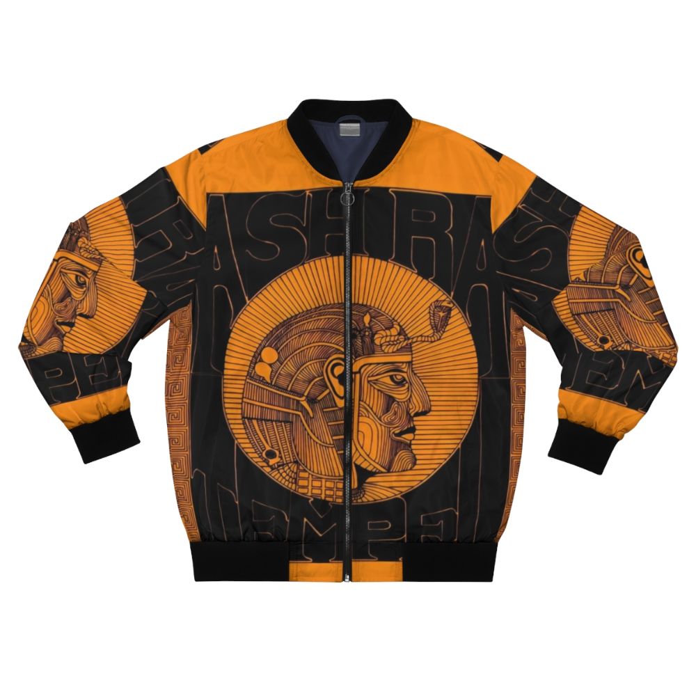 Progressive rock bomber jacket featuring the album cover art of Ashra Tempel's (1971) album