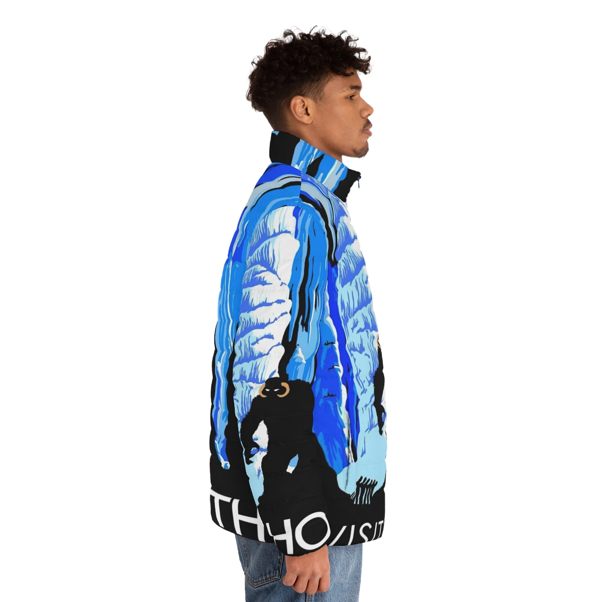 Hoth Puffer Jacket - Embrace the Icy Landscape of the Legendary Planet Hoth - men side right