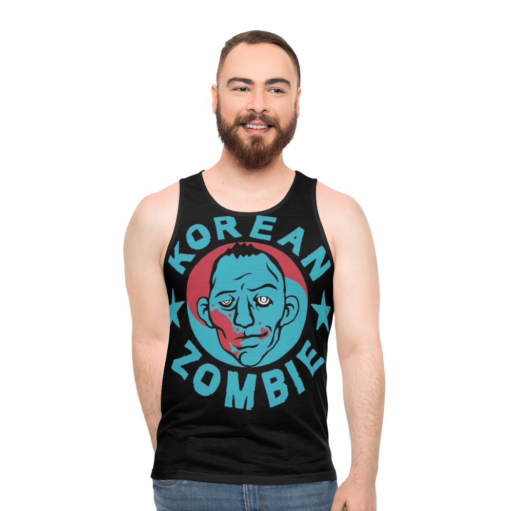 Korean Zombie Unisex MMA UFC Tank Top - men