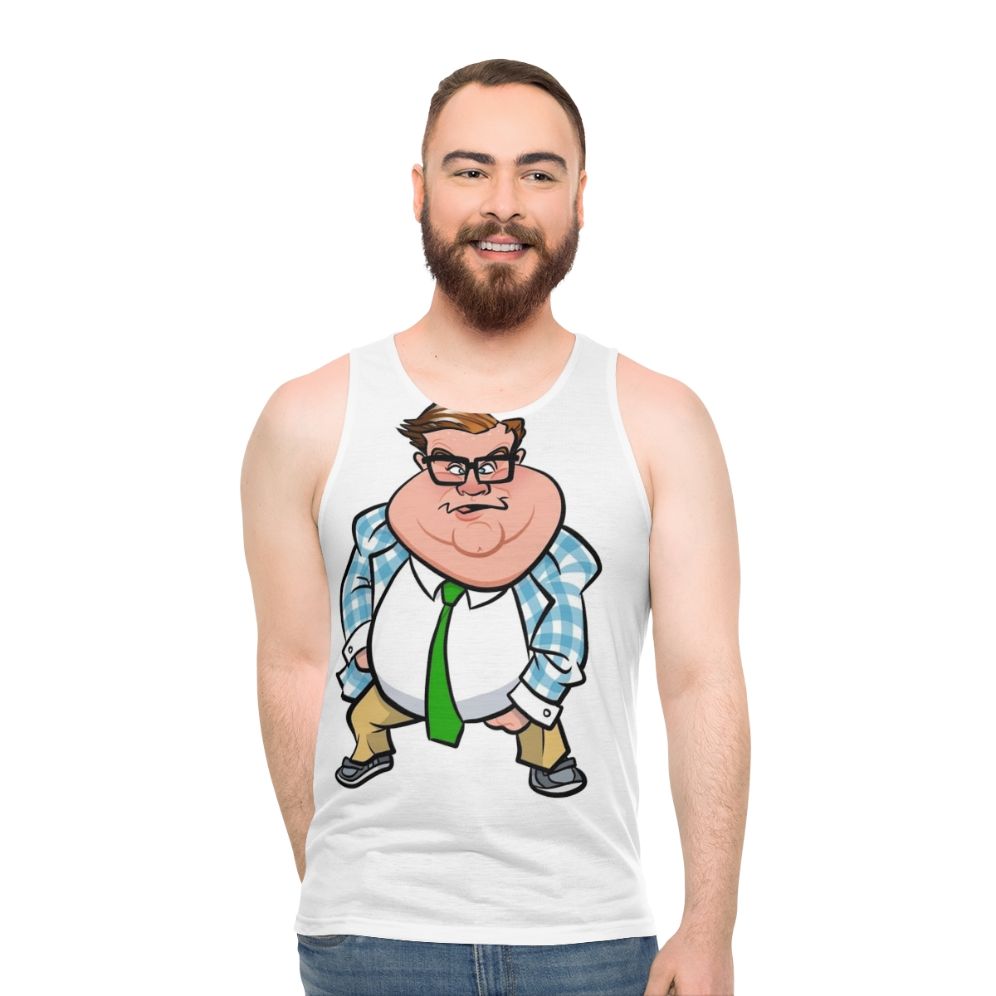 Unisex Matt Foley Motivational Speaker Tank Top - men