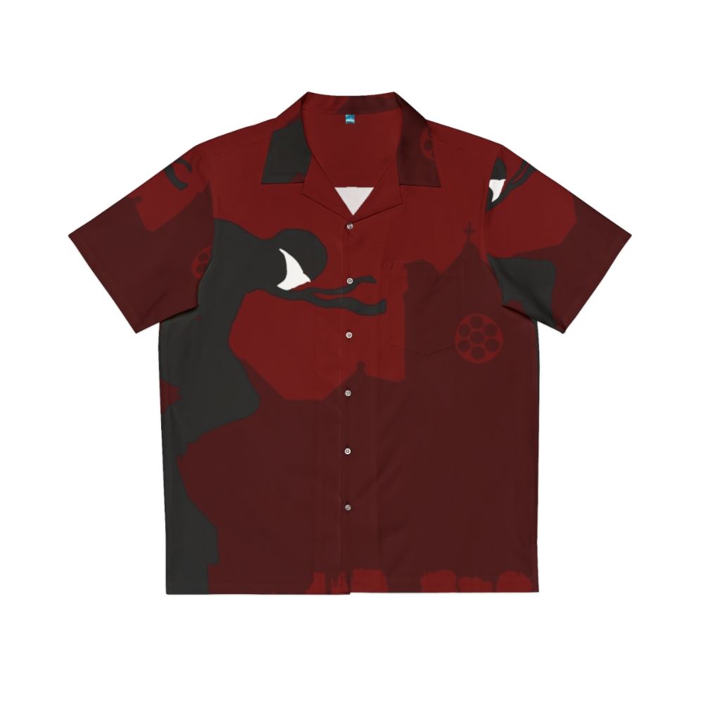 Daredevil "The Devil of Hell's Kitchen" Minimalist Hawaiian Shirt