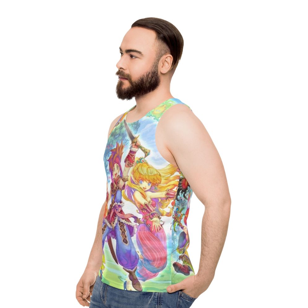 Unisex Secret of Mana Retro Gaming Tank Top - men side