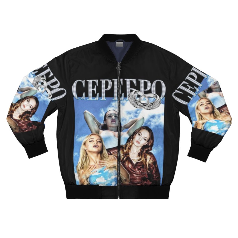 Serebro Bomber Jacket featuring the popular Russian music group