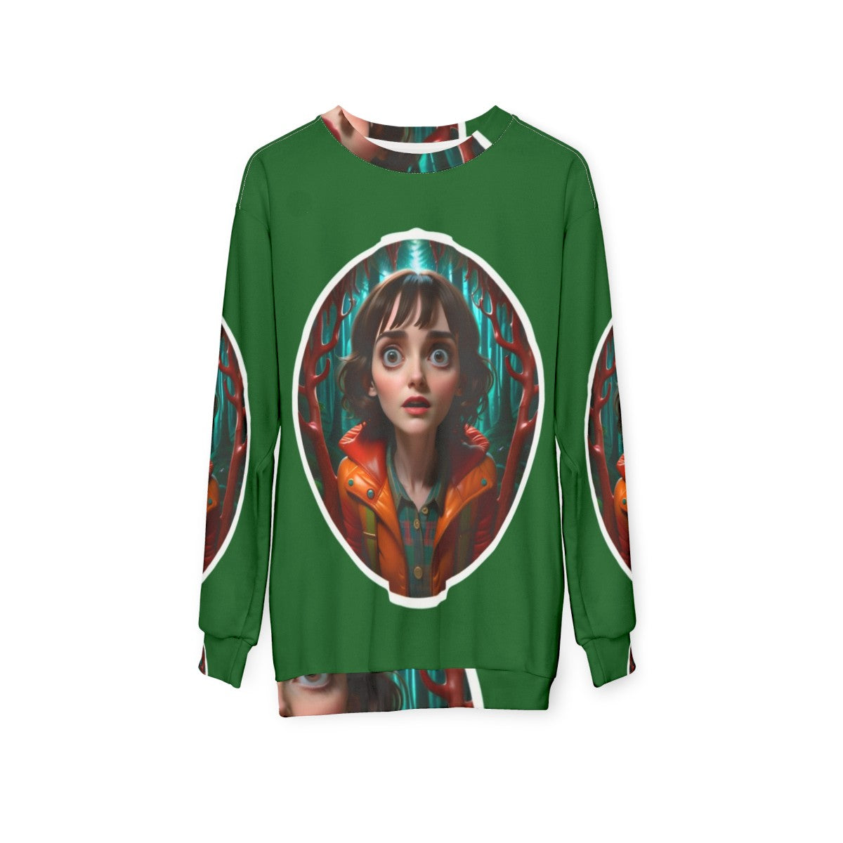 Stranger Things Joyce Byers Netflix Series Sweatshirt - hanging