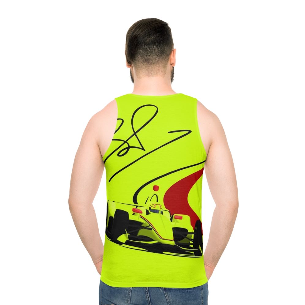 Simon Pagenaud Indy 500 Winner Unisex Tank Top - men back