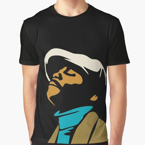 Donny Hathaway portrait graphic t-shirt featuring the legendary soul and funk singer