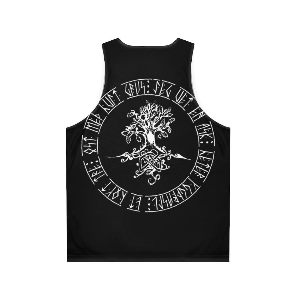 Yggdrasil Norse Tree of Life Unisex Tank Top - Back