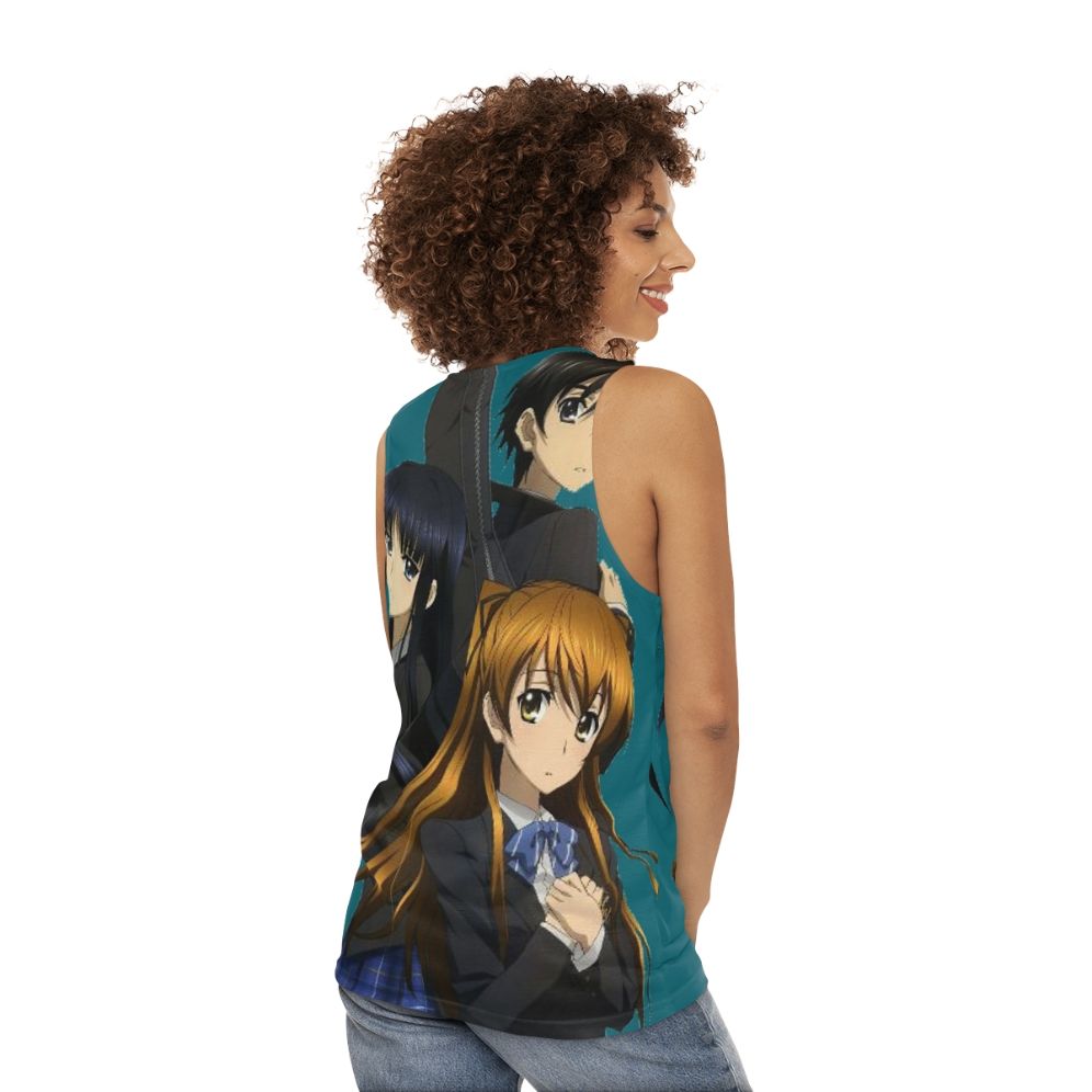 Anime Characters White Album 2 Unisex Tank Top - women back