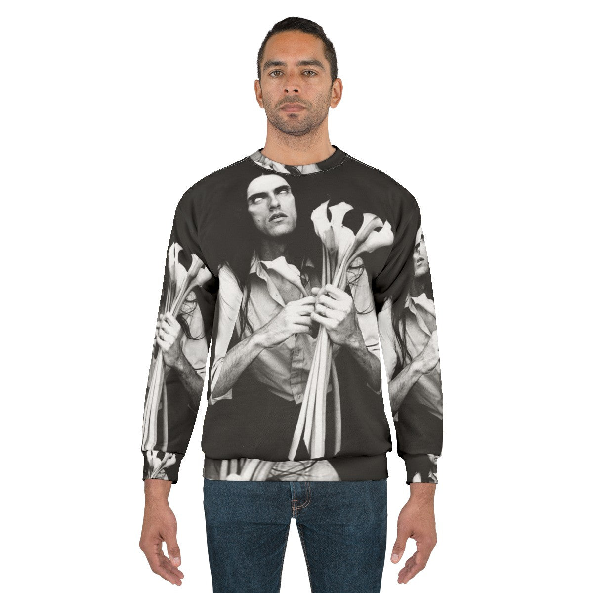 Black and White Steele Tour 2019 Sweatshirt - men