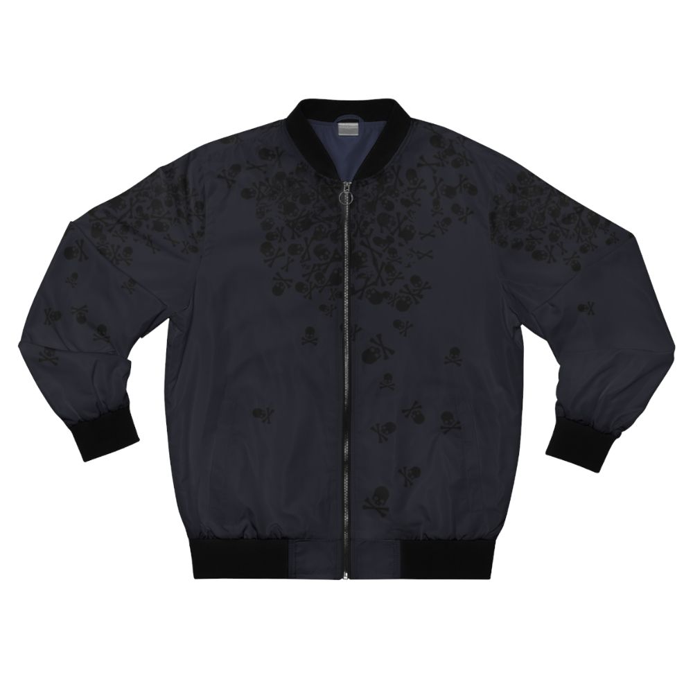 Skull Noctis Final Fantasy Bomber Jacket with a punk-inspired design