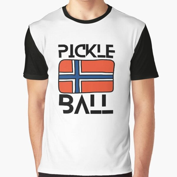 Norway Pickleball Graphic T-Shirt