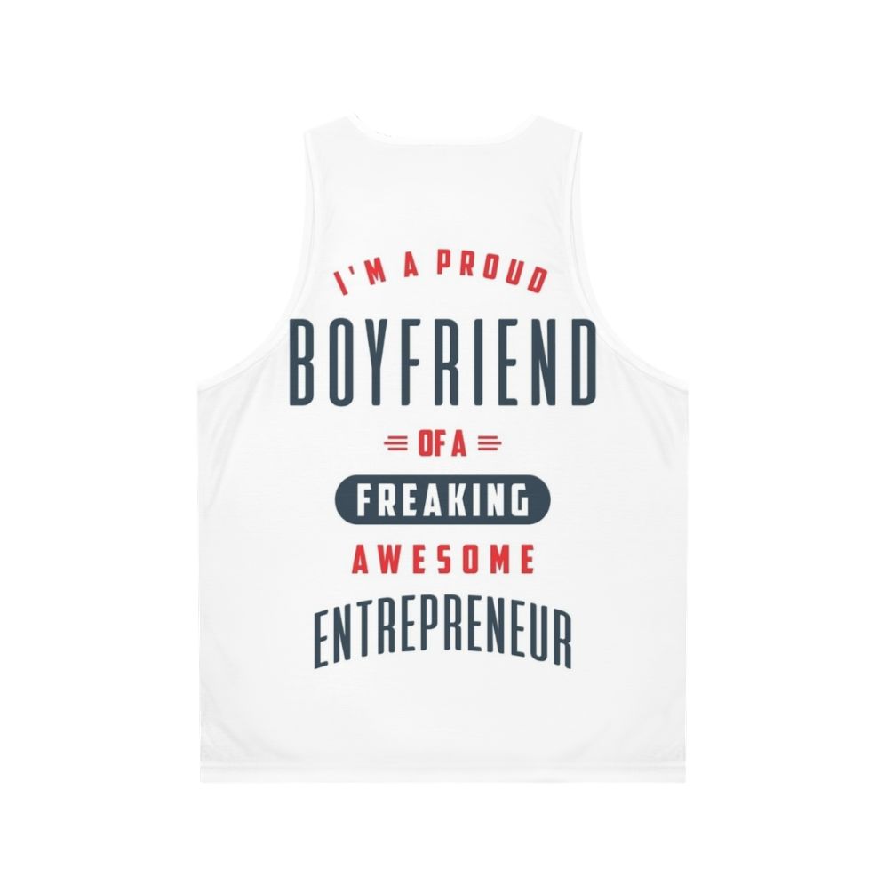 Entrepreneur Motivational Tank Top - Back