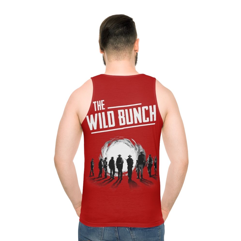 The Wild Bunch Unisex Tank Top - Classic Western Movie - men back