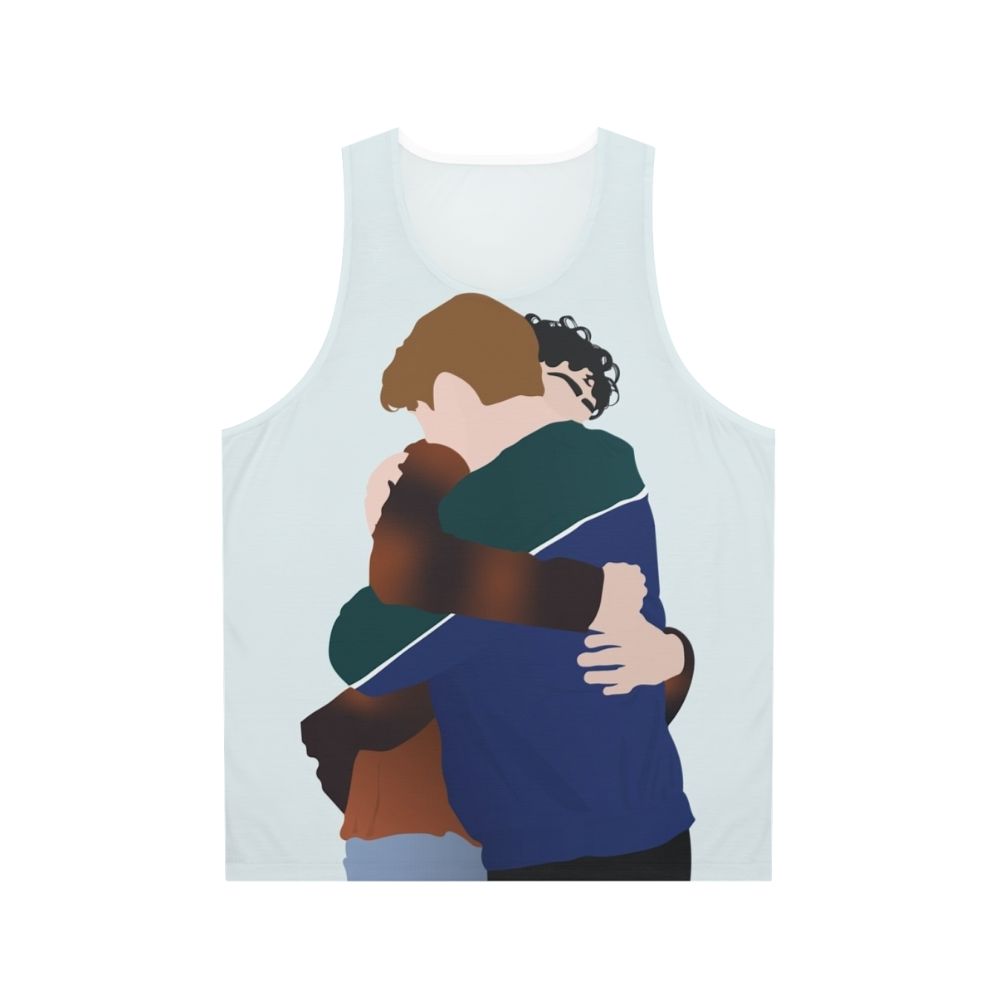 Heartstopper Unisex Tank Top with Nick and Charlie Hug