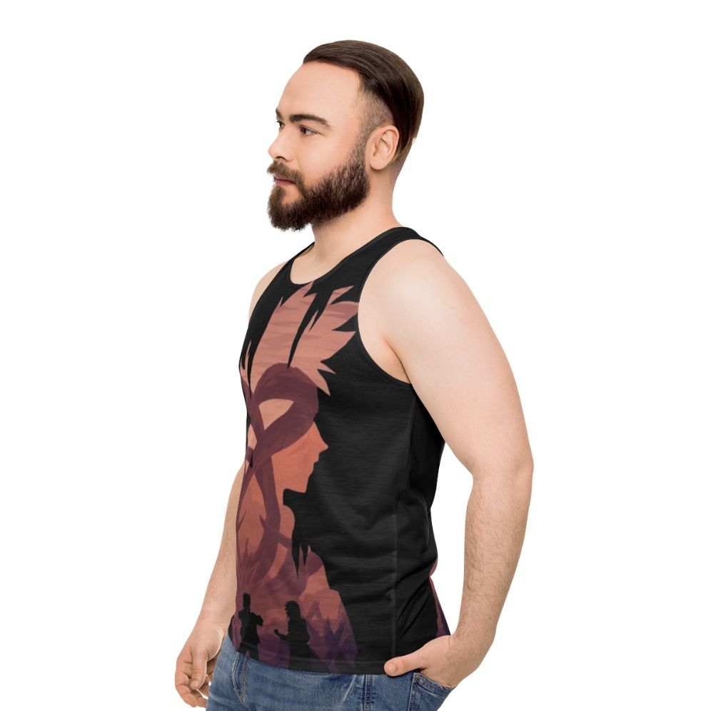 Unisex Anime Manga Hero Tank Top - men side