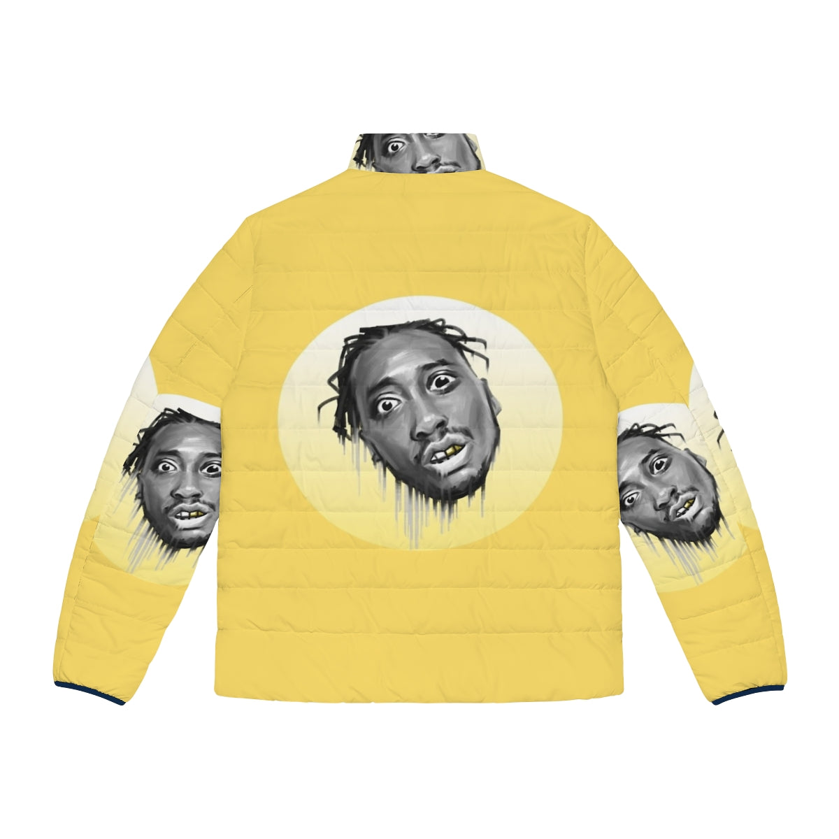 Ol Dirty Bastard tribute puffer jacket - Back