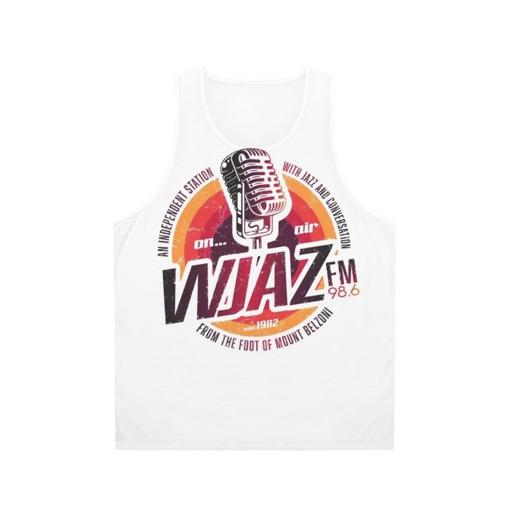 Vintage Radio Design WJAZ Unisex Tank Top