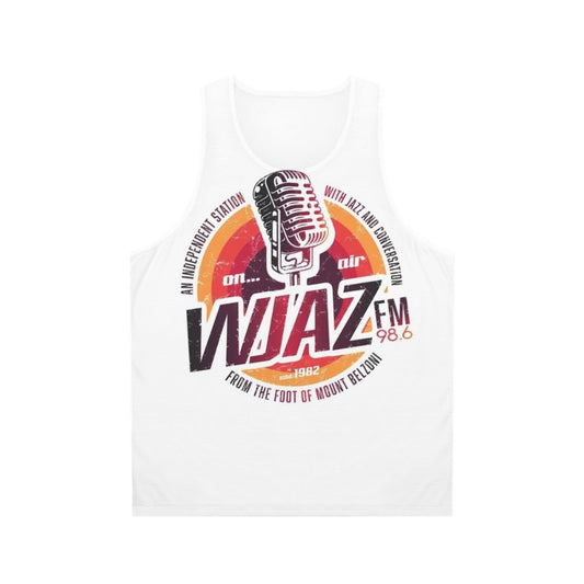 Vintage Radio Design WJAZ Unisex Tank Top