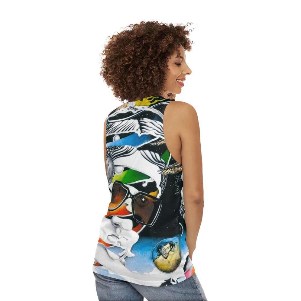 Ian Hunter Unisex Classic Rock Tank Top - women back