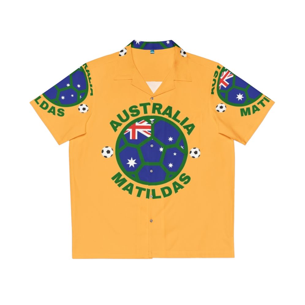 Australia Matildas Women's Soccer Team Hawaiian Style Jersey