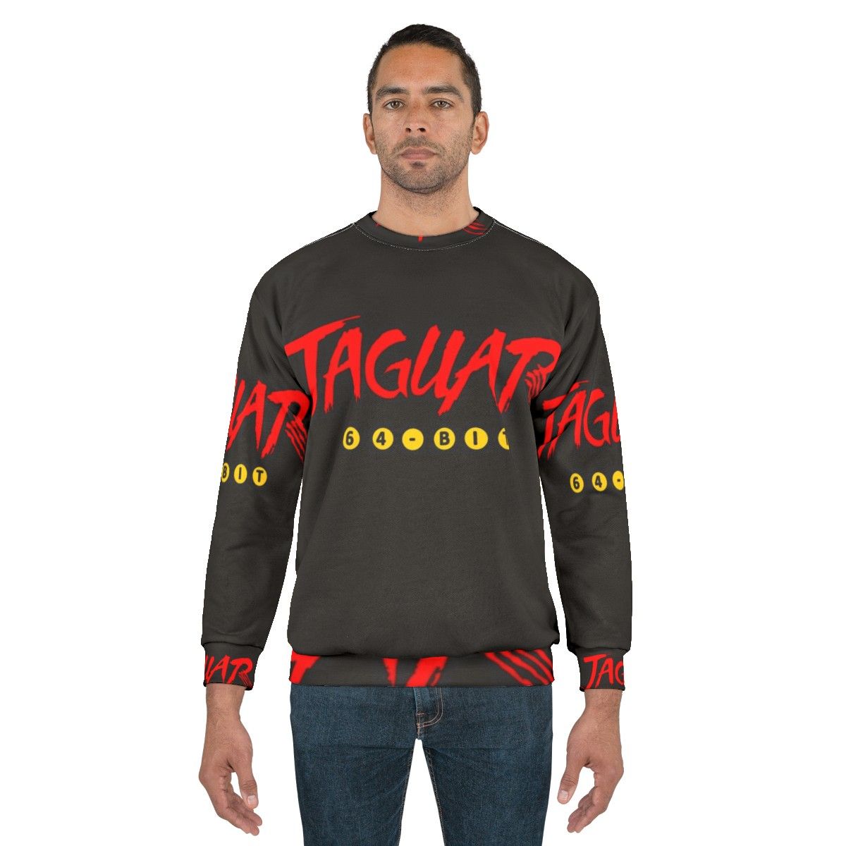 Retro Jaguar 64 Bit Sweatshirt - men