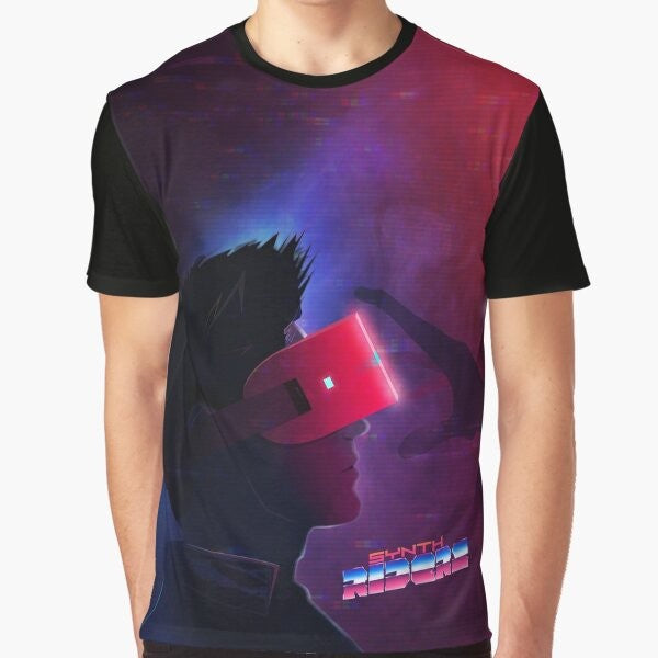 Synth Riders virtual reality immersive graphic t-shirt