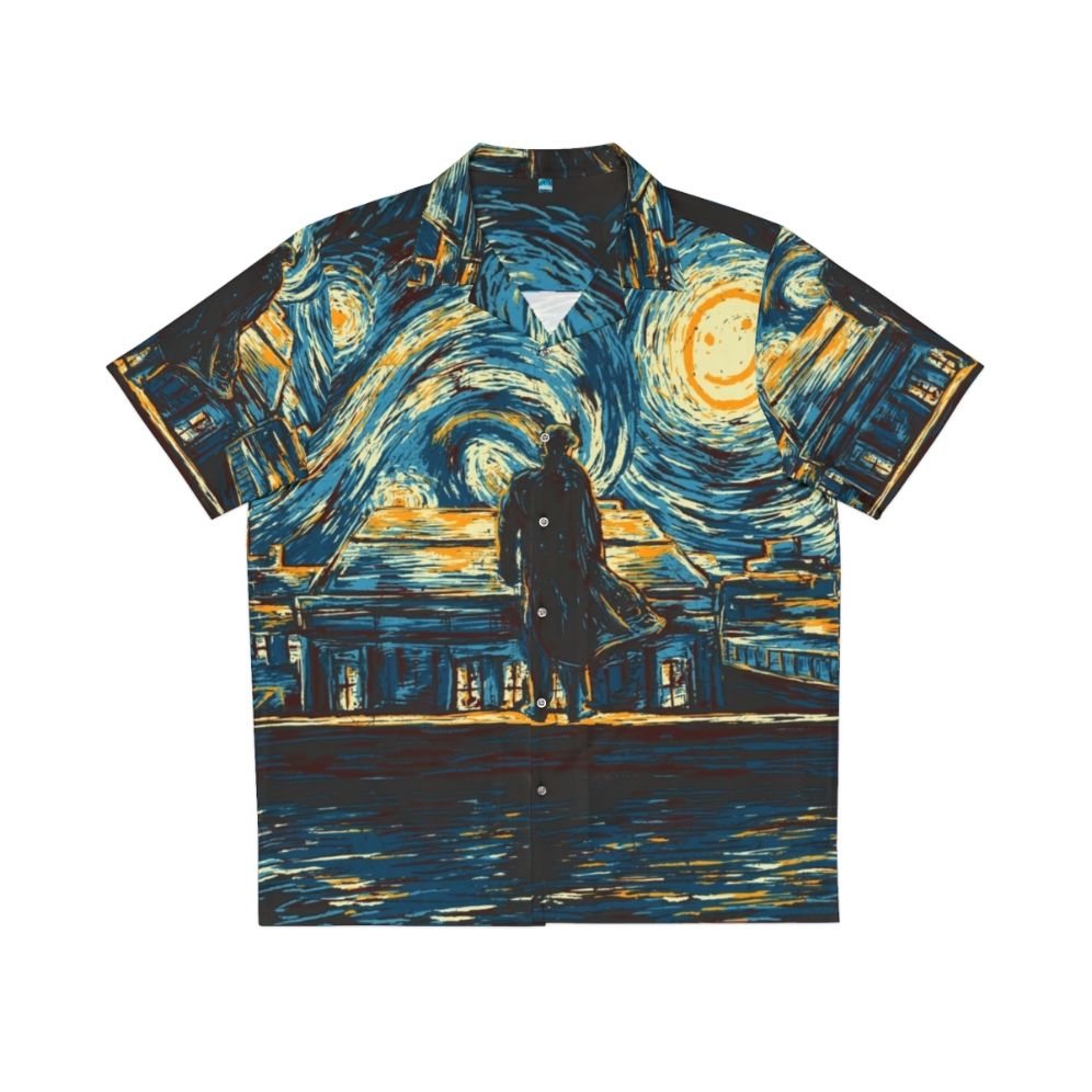 Starry Night Sherlock Holmes Hawaiian Shirt