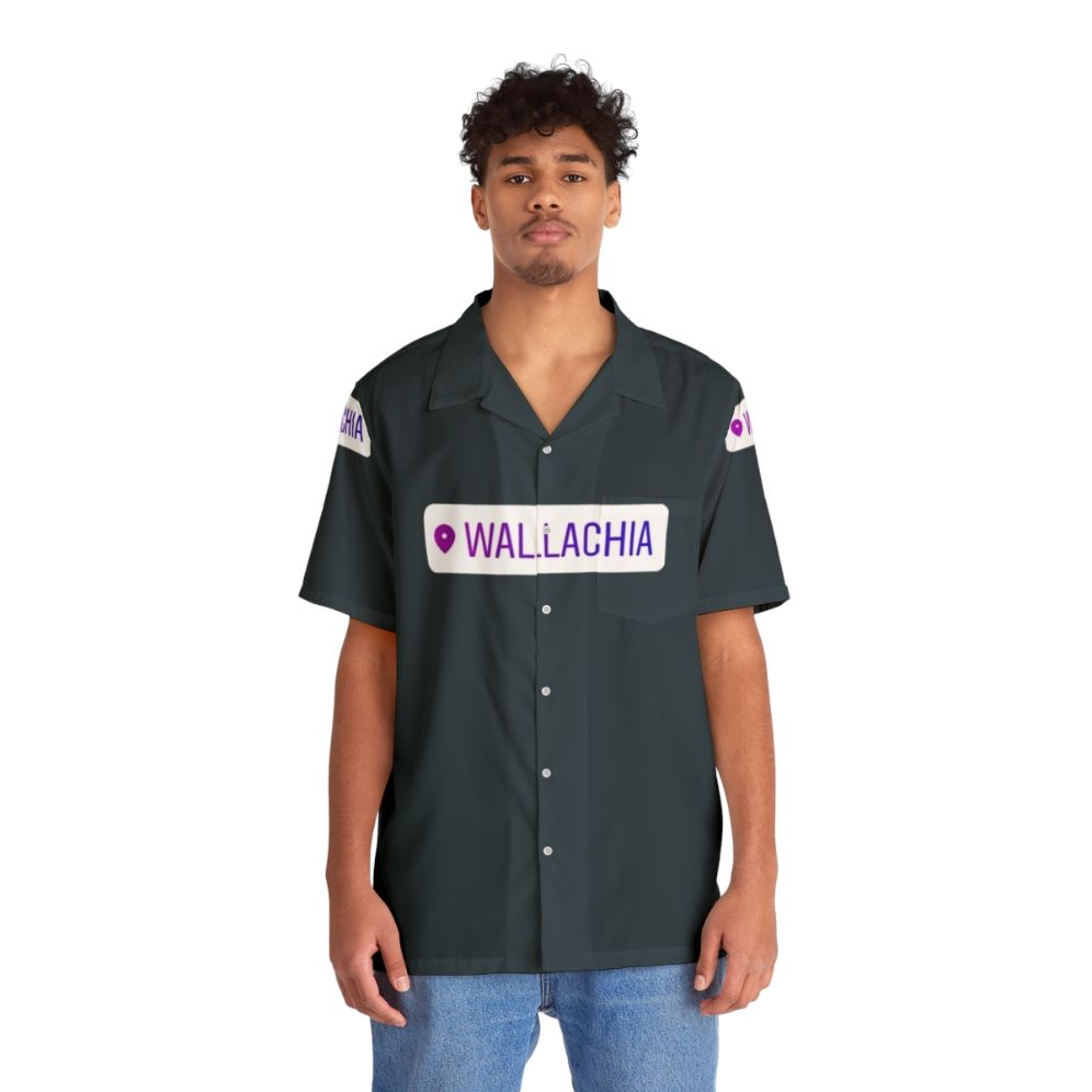 Castlevania Location Tag Hawaiian Shirt - People Front