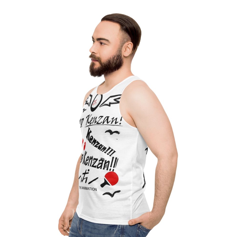 Unisex Anime Manga Ping Pong Tank Top - men side