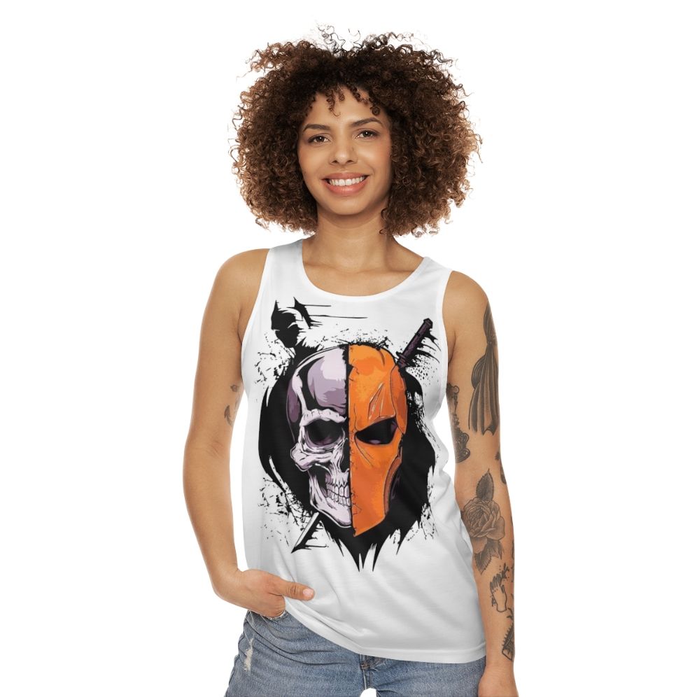 Deathstroke Superhero Unisex Tank Top - women