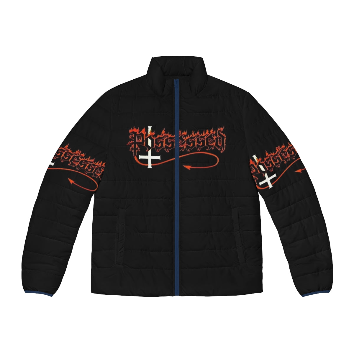 Possessed band classic puffer jacket for heavy metal and music fans