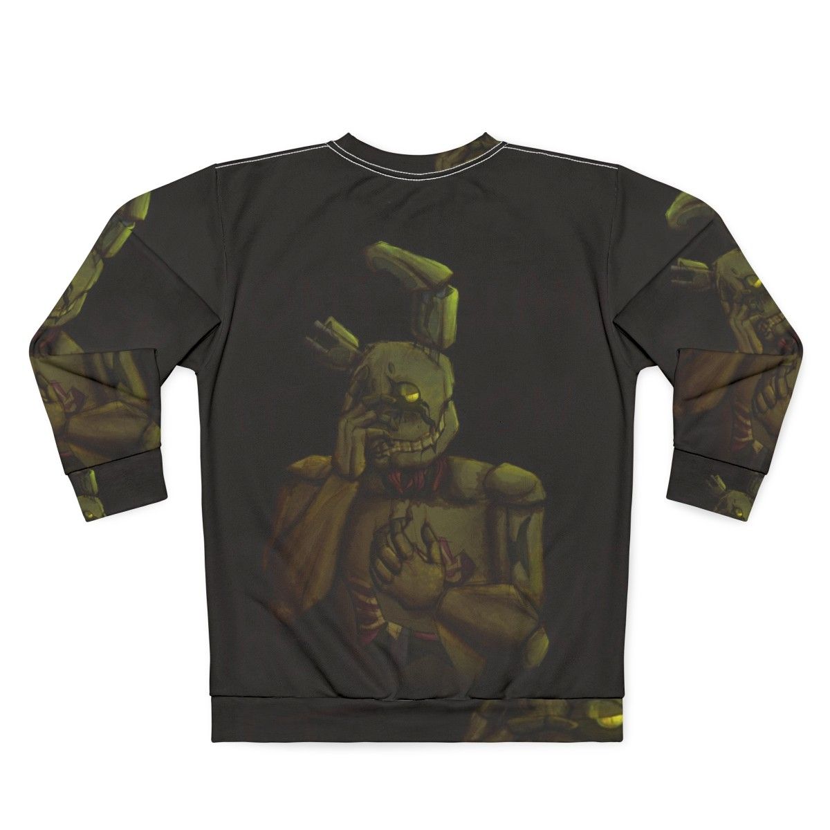 Springtrap 'Don't Blame It On The Kids' FNAF Sweatshirt - Back