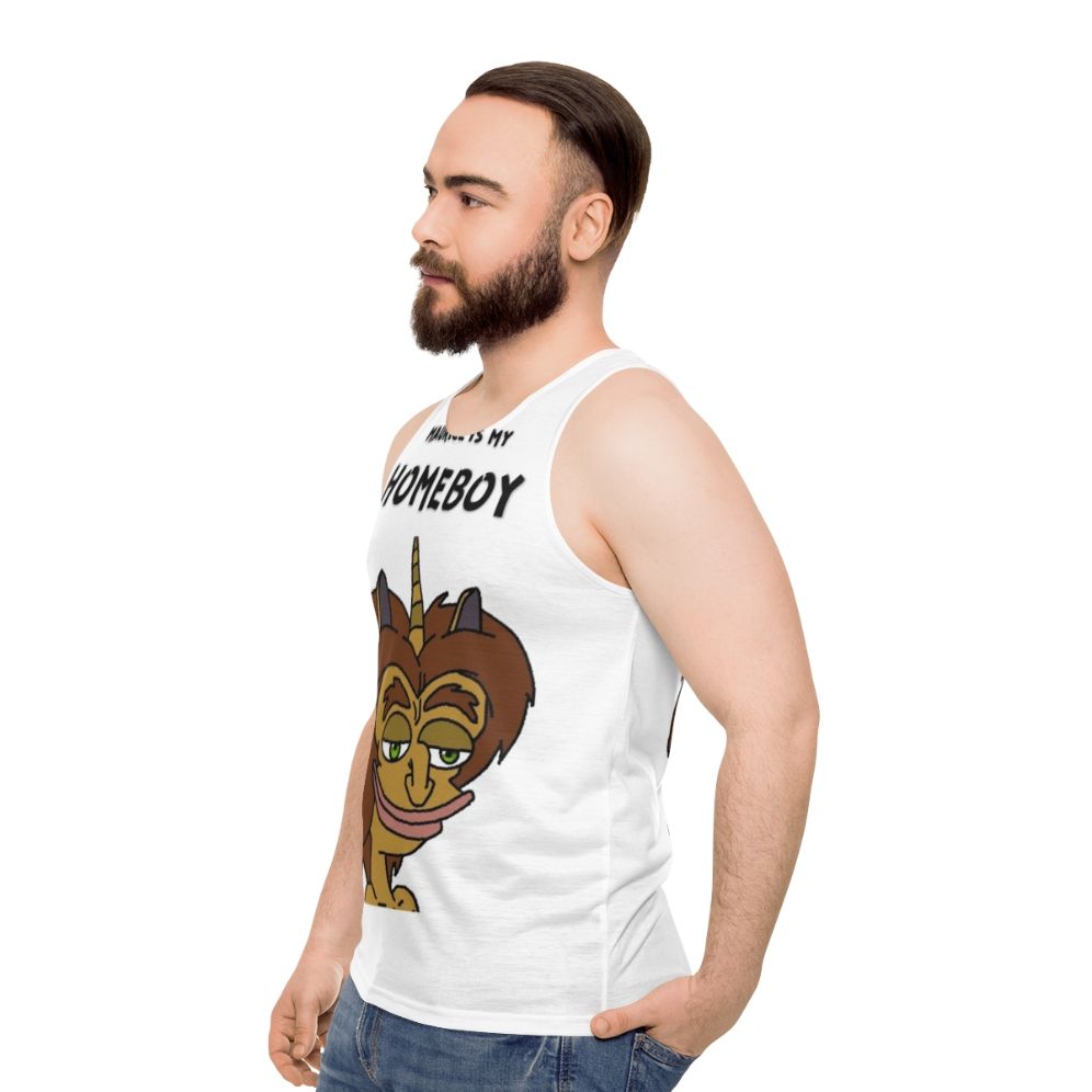 Hormone Monster Unisex Tank Top - men side