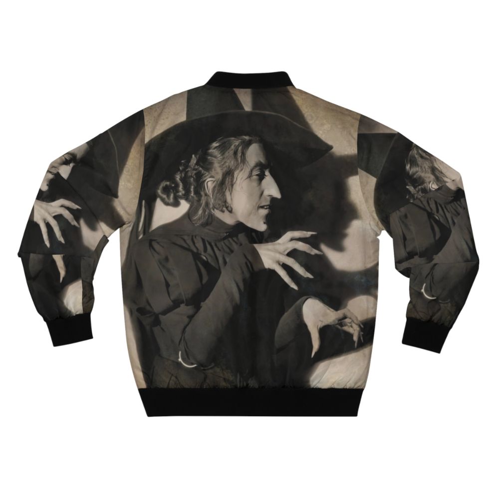 Wicked Witch of the West Wizard of Oz Bomber Jacket featuring Margaret Hamilton - Back