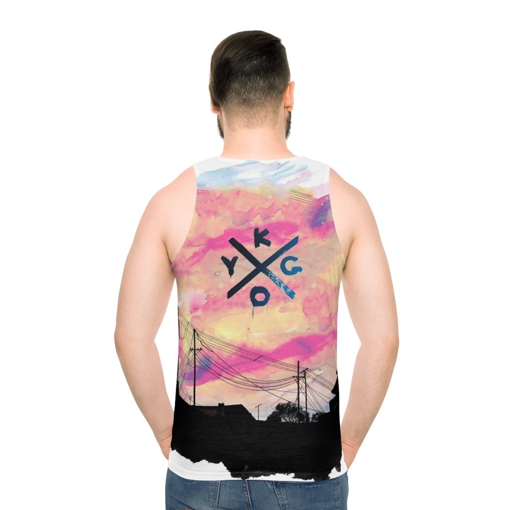 Kygo Unisex Music-Inspired Tank Top - men back