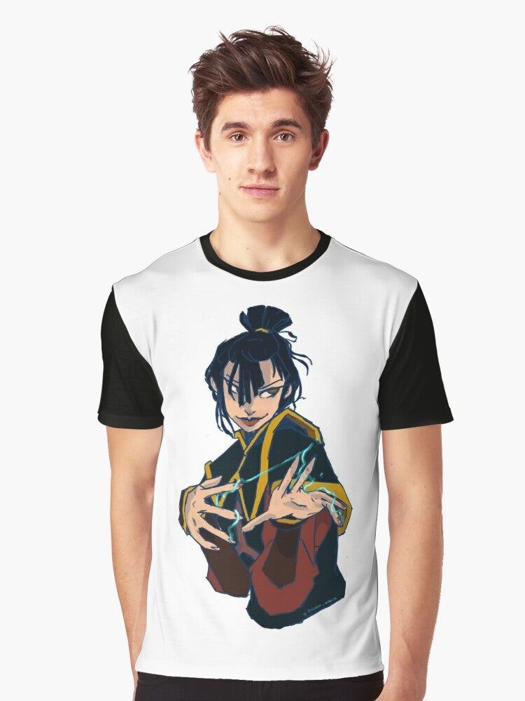 Azula from Avatar the Last Airbender graphic t-shirt design - Men