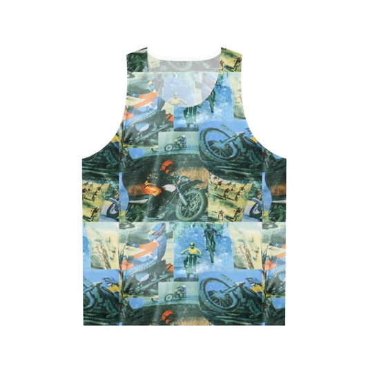 Tyler Durden Motocross Unisex Athletic Tank Top