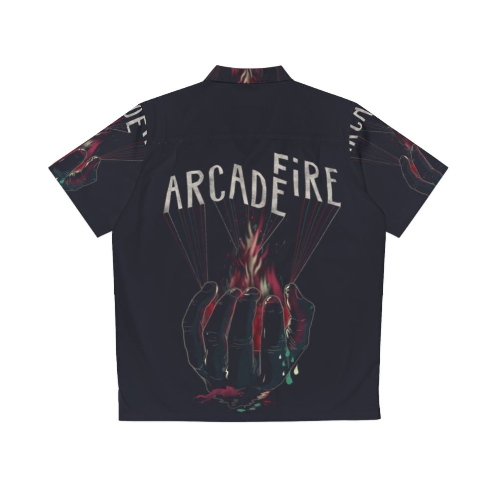 Arcade Fire Inspired Hawaiian Shirt - Back