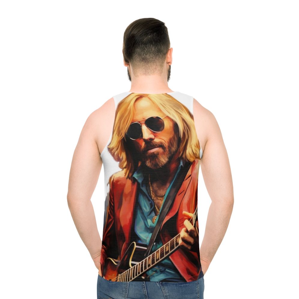 Tom Petty Unisex Tank Top - men back