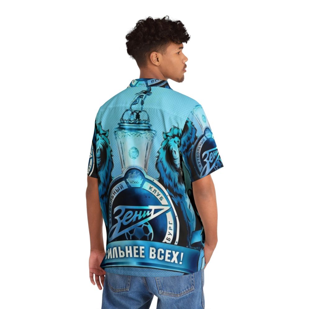 FC Zenit St. Petersburg Hawaiian Football Shirt - People Back