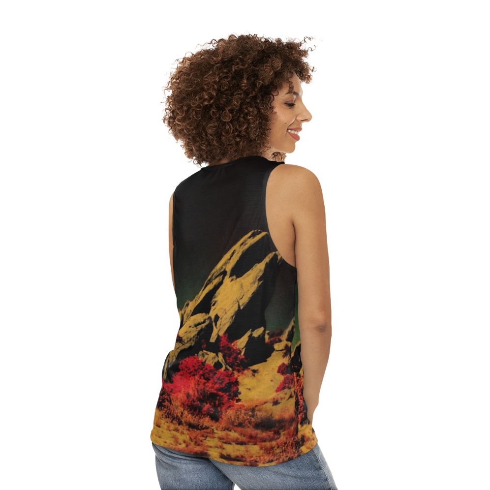 Dark Continent Album Cover Unisex Tank Top - women back