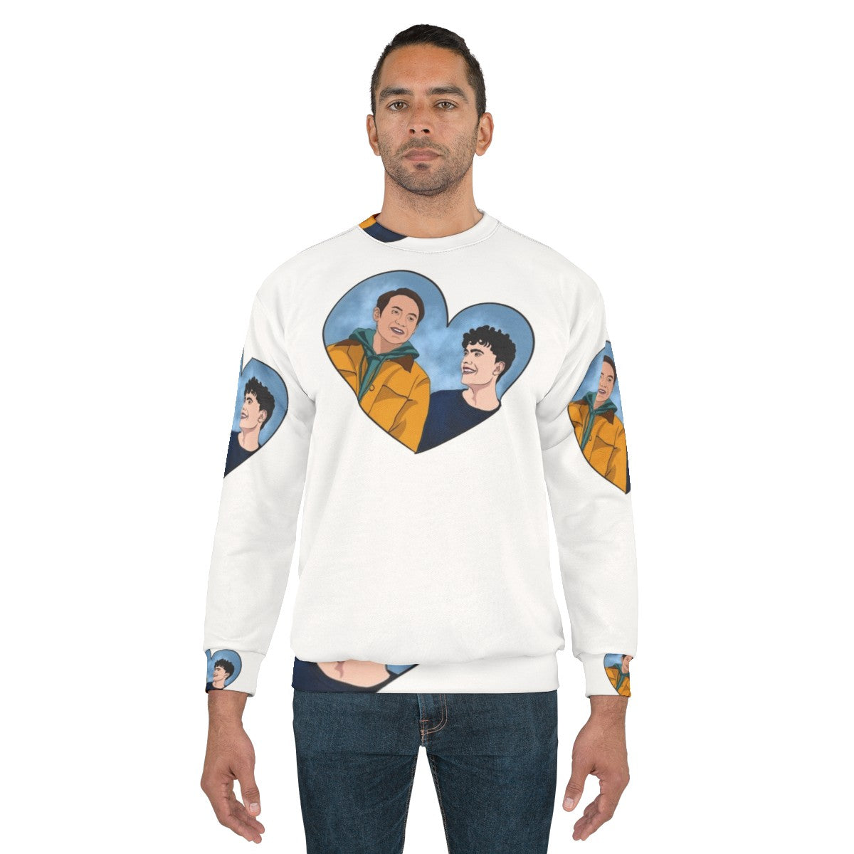 Heartstopper Nick And Charlie Sweatshirt - men