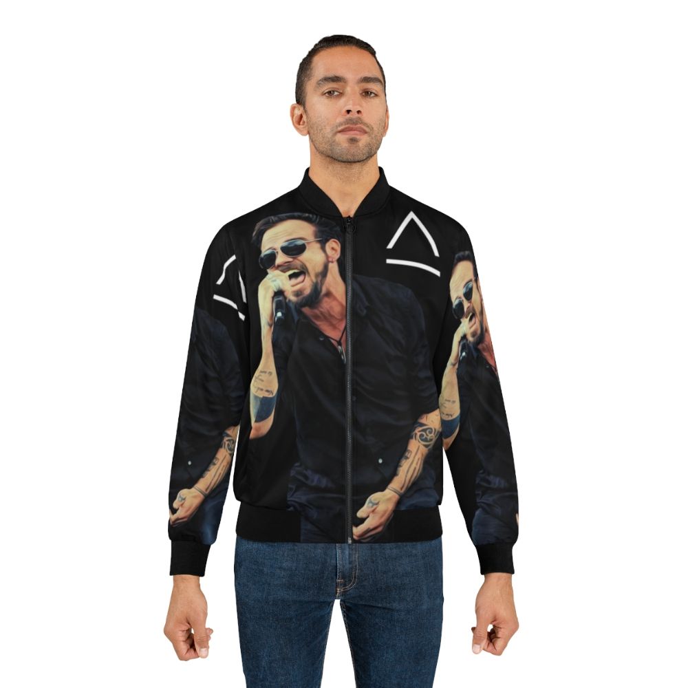 Adam Gontier Saint Asonia Band Bomber Jacket - Lifestyle