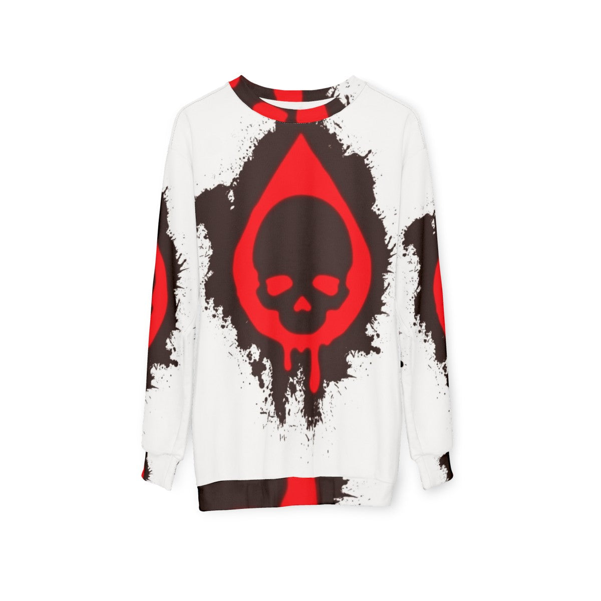 Plague Heart State of Decay 2 zombie-themed sweatshirt - hanging