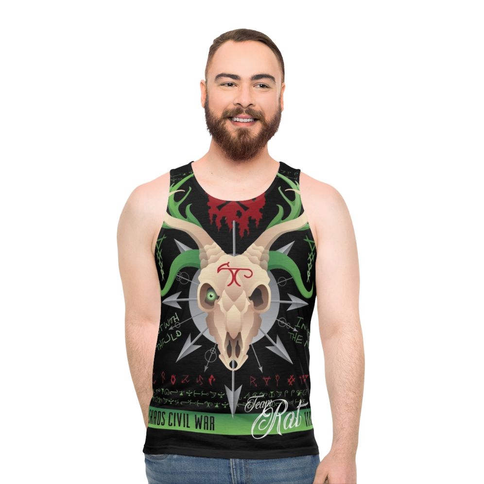 Chaos War Horned Rat Skaven Team Unisex Tank Top - men